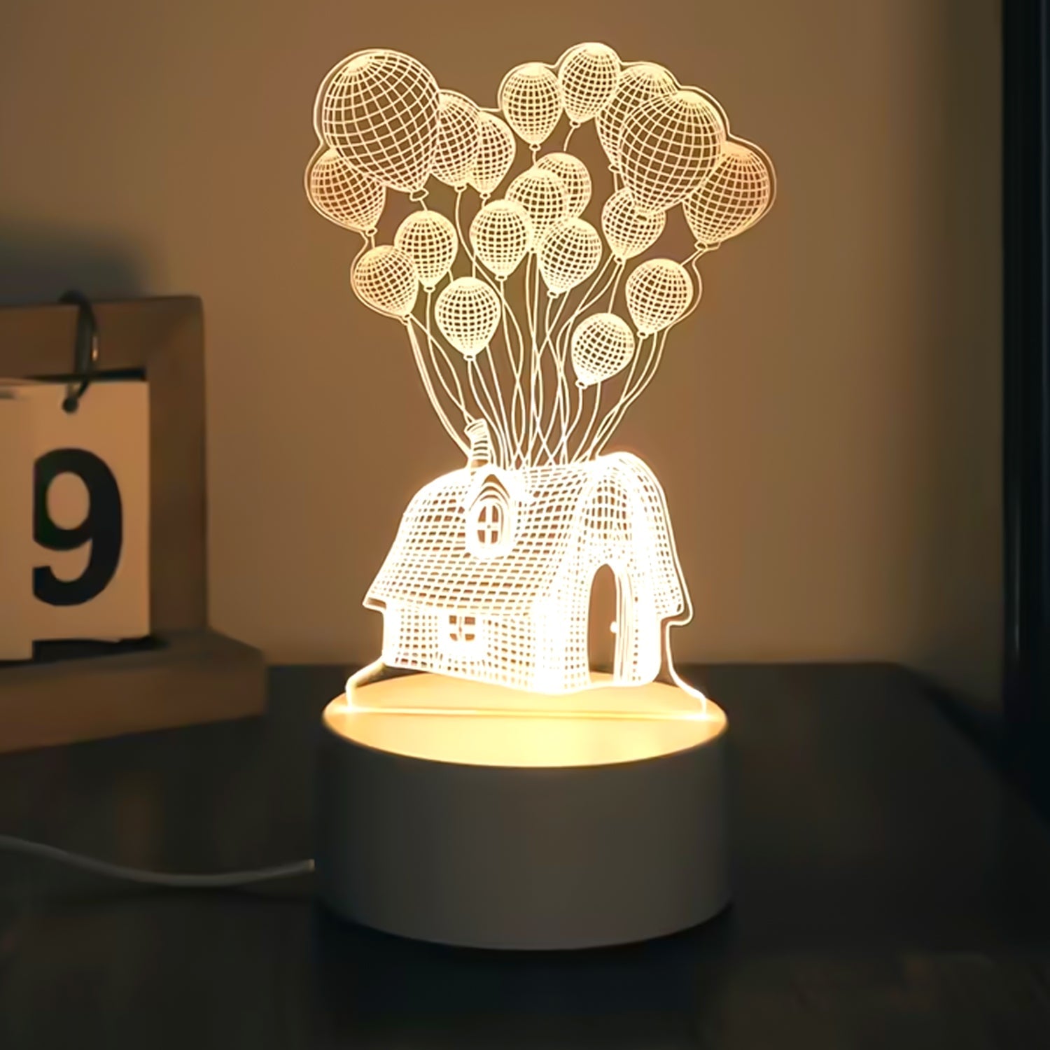 3D Light lamps